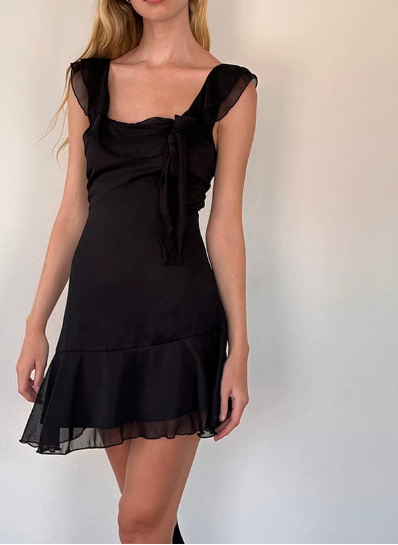 Charming Homecoming Dress Square Prom Dress Back to School Outfits Party Dress  D6231