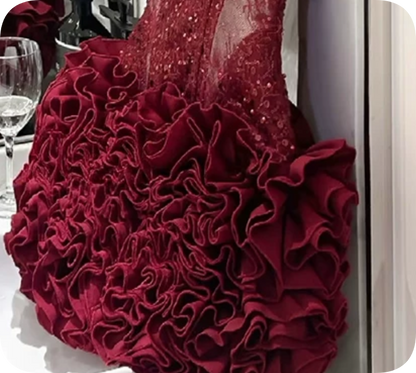 Charming Homecoming Dress V Neck Sequins Rinestone Tulle Dress Back to School Outfits Party Dress  D6361