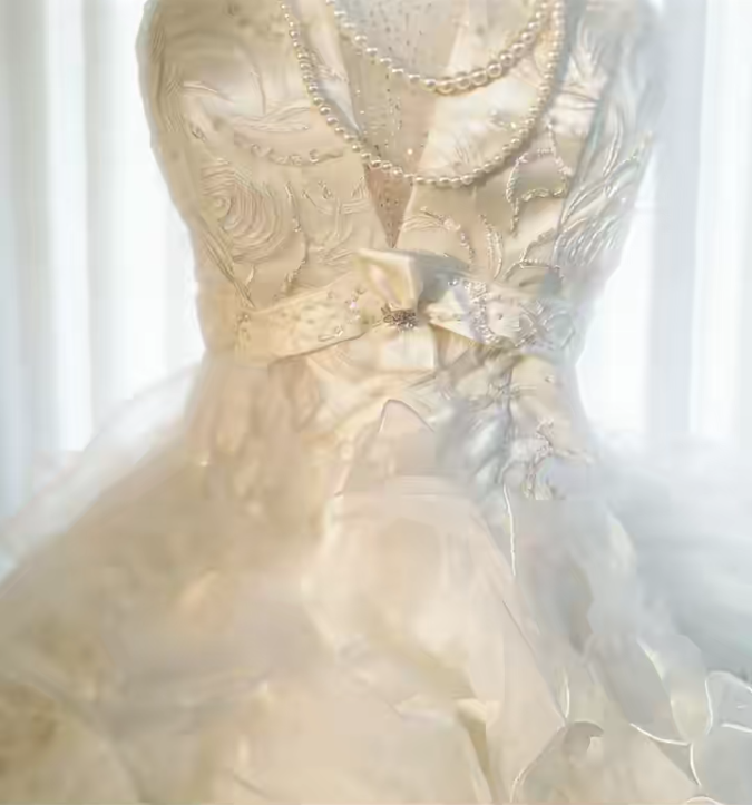 Stunning Homecoming Dress Strapless Tulle Cascade Dress Back to School Outfits Party Dress  D6440