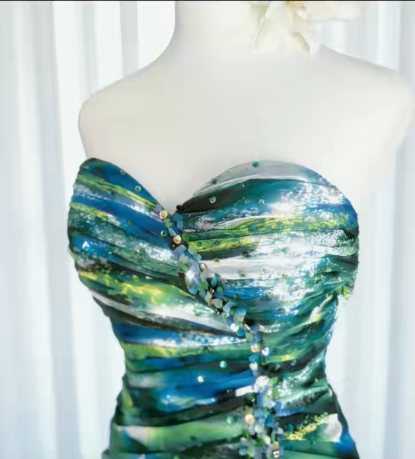 Stunning Homecoming Dress Sweetheart Rinestone Pleated Back to School Outfits Party Dress  D6448