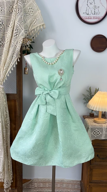 Beauty Homecoming Dress Jewel Bowknot Back to School Outfits Party Dress  D6528