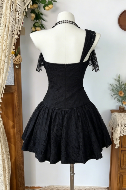 Charming Homecoming Dress One Shoulder Flower Back to School Outfits Party Dress  D6595
