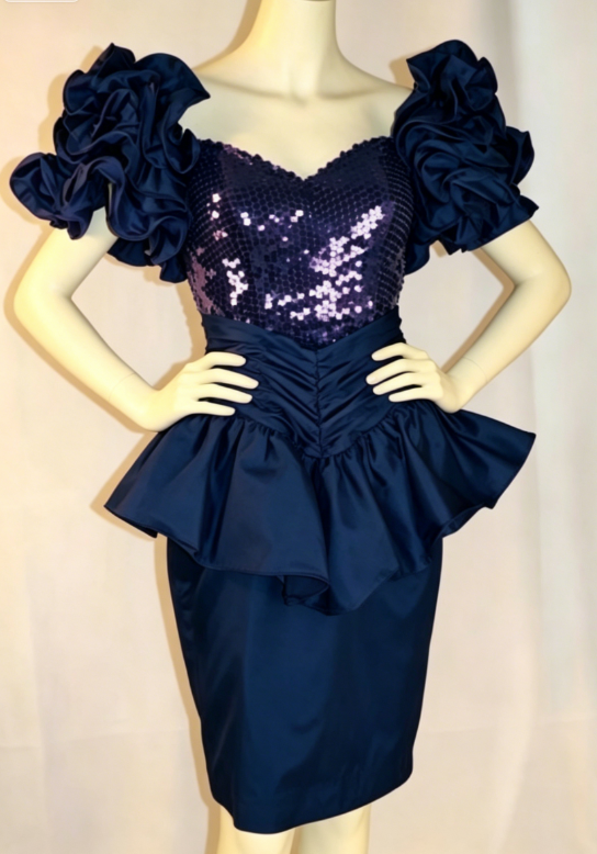 Unique Purple Short Prom Dress, Formal Evening Dress T1496