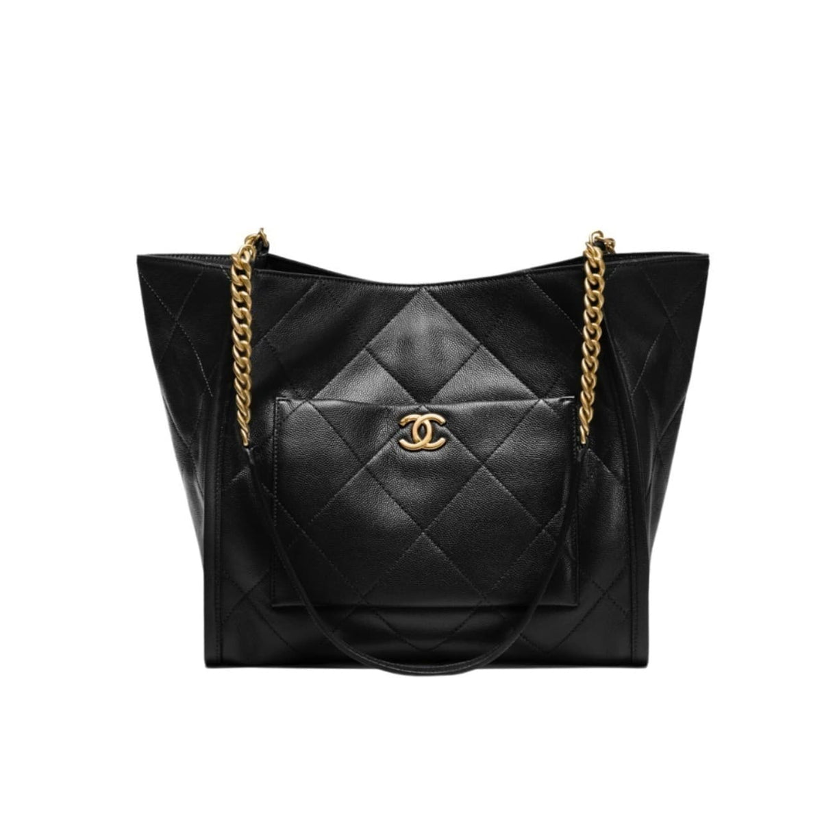 CHANEL HIPPIE HOBO BAG BLACK 25CM AS5417 B19635 94305