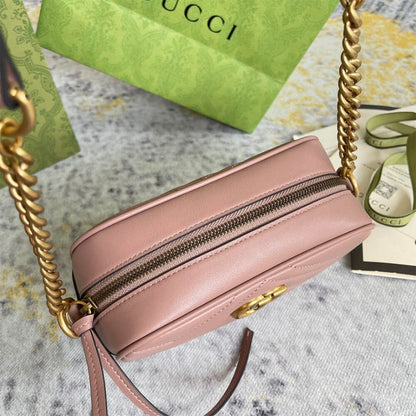 GUCCI Marmont matelasse mini bag