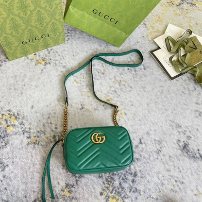 GUCCI Marmont matelasse mini bag