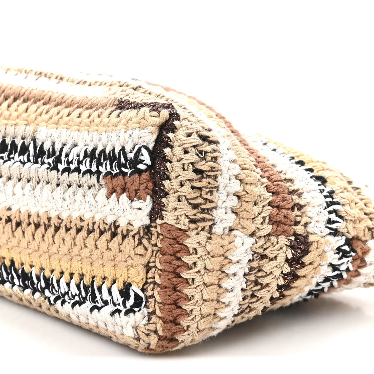 Fabric Crochet Mini Spirit Bag Naturale Multicolor