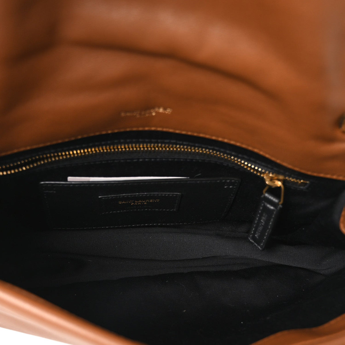 Lambskin Matelasse Monogram Small Jamie 4.3 Light Fox