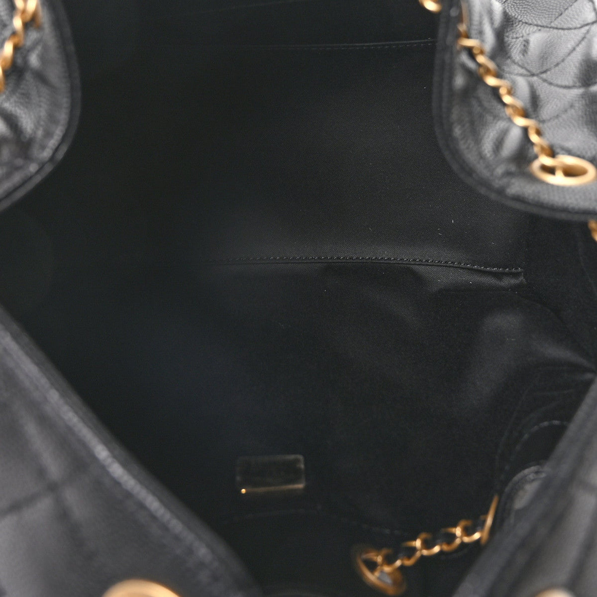 Caviar Quilted Small Chanel 25 Handbag Black