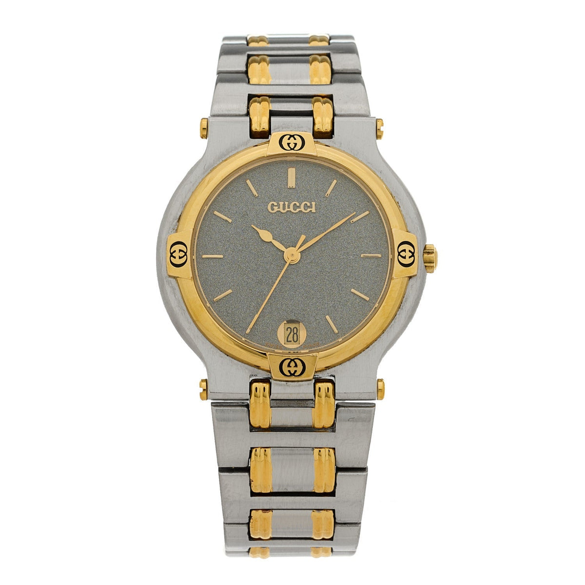 Stainless Steel 32mm 9000m Quartz Watch Grey