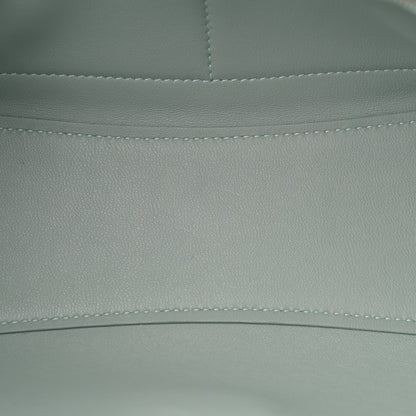 Smooth Calfskin Mini Bel Air Carry All Bag Mineral Green