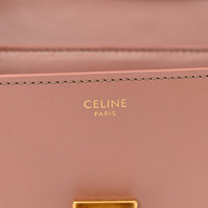 Box Calfskin Teen Classic Box Flap Bag Antique Rose