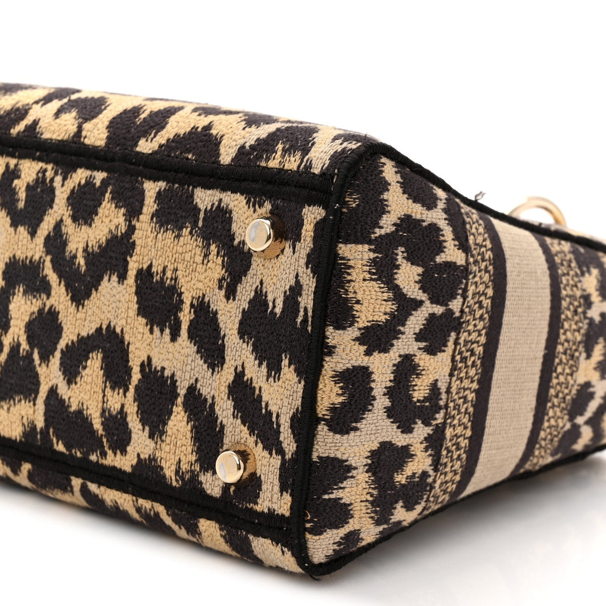 Canvas Medium Mizza Embroidered Lady D-Lite Beige Multicolor
