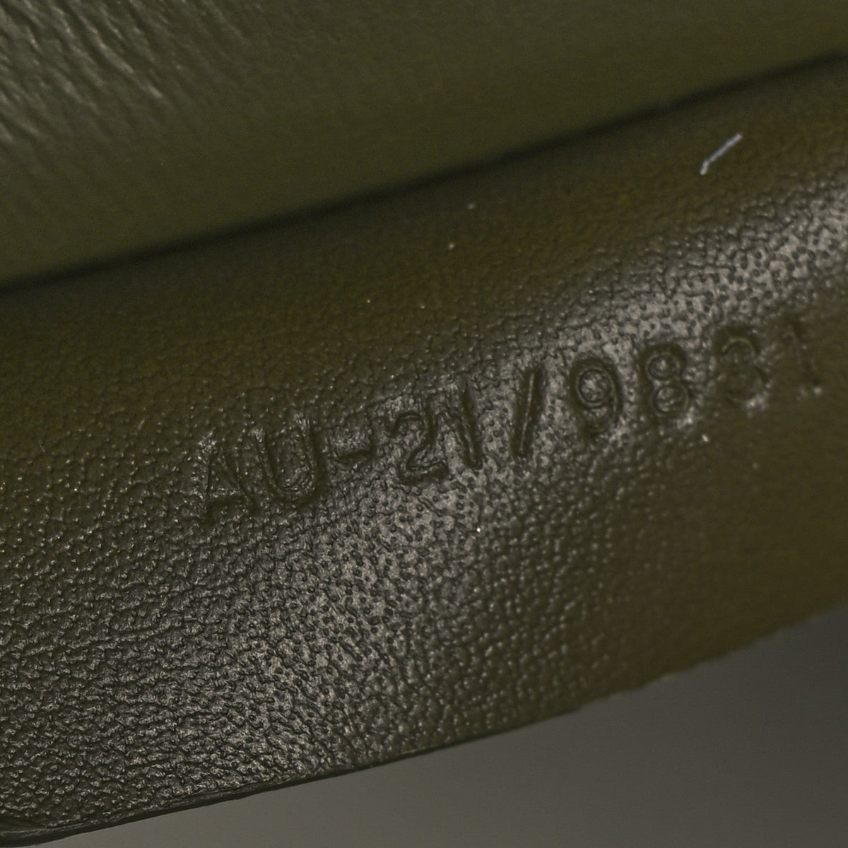 Wool Felt Medium Hug Bag New Olive