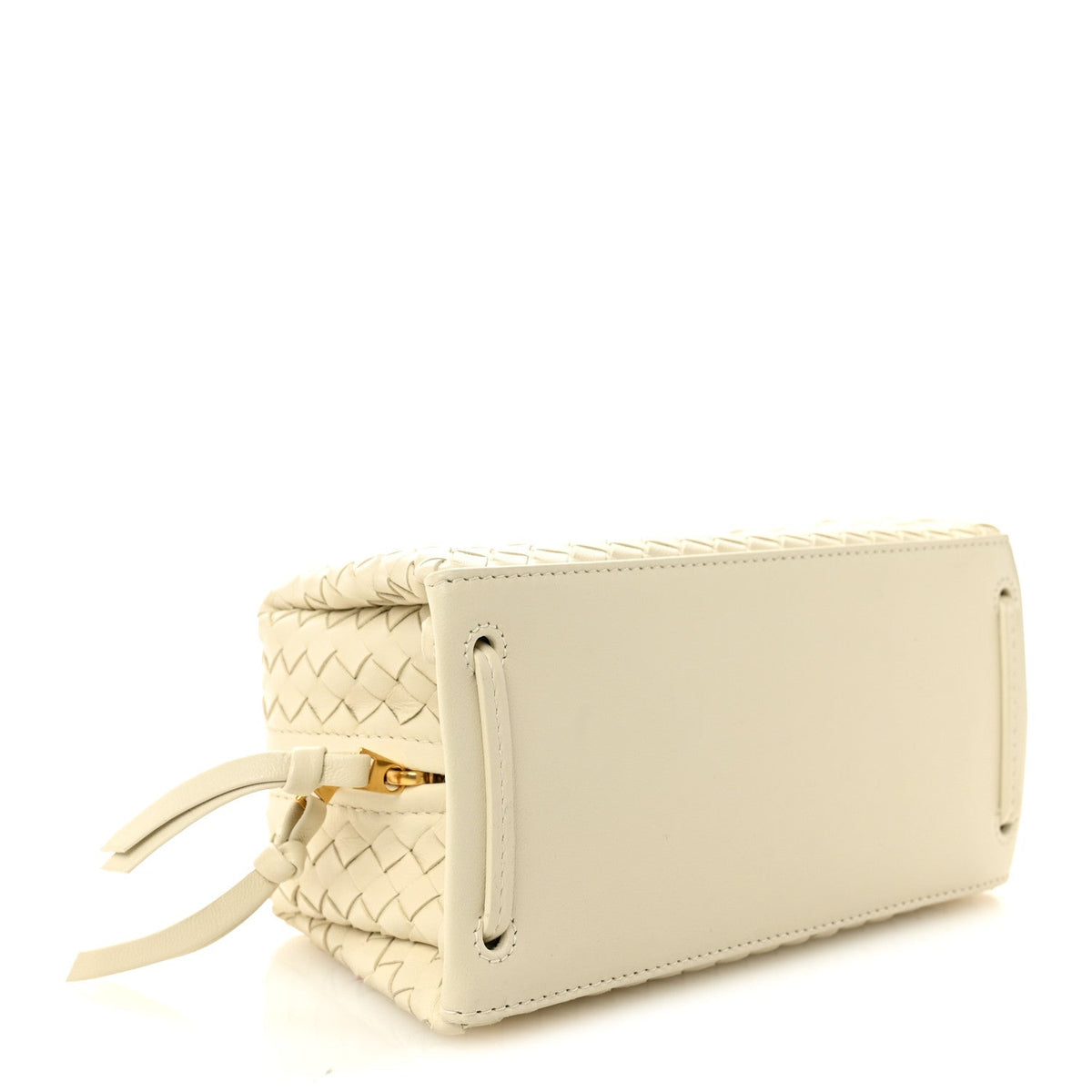 Nappa Intrecciato Tokyo Top Handle Bag Sea Salt
