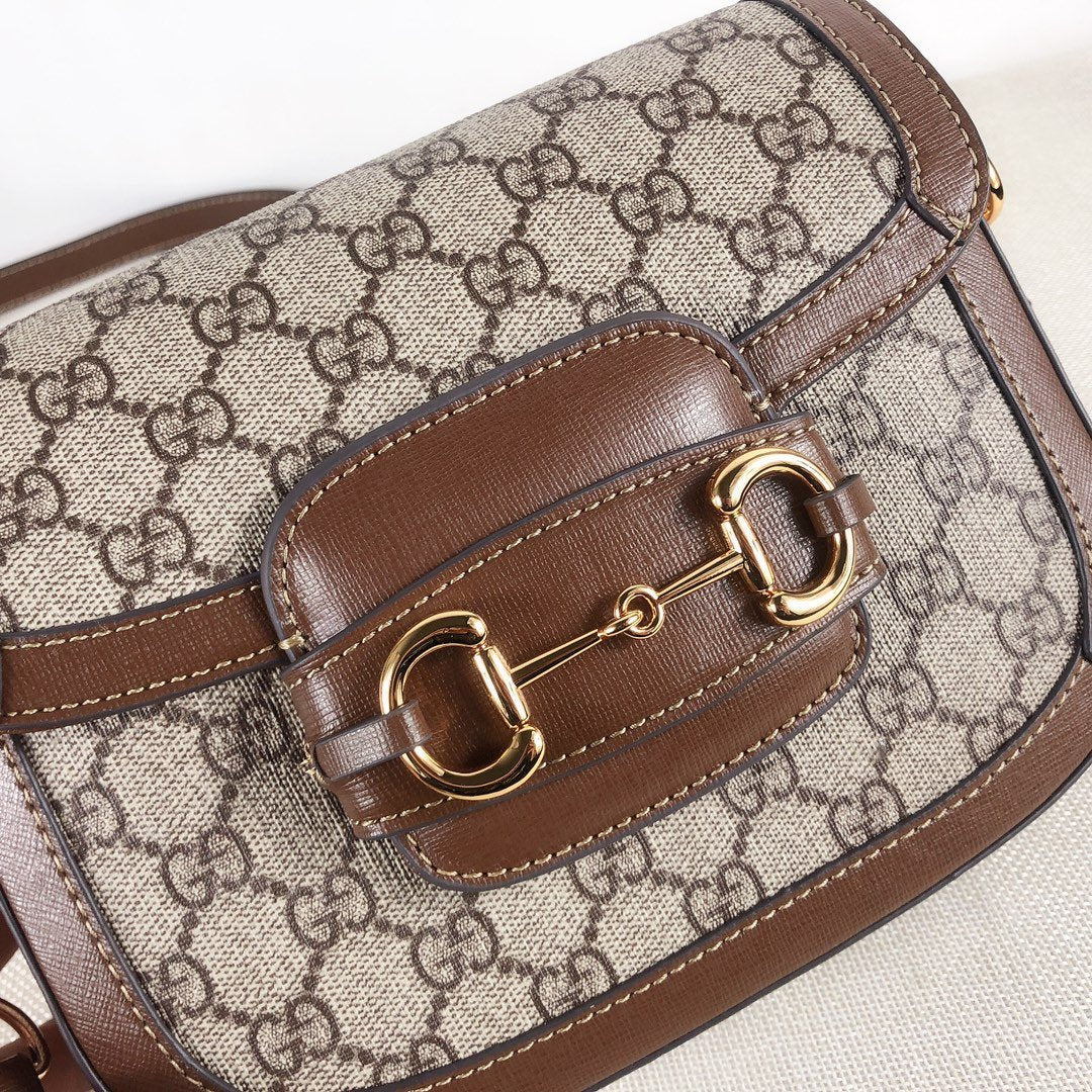 Gucci Womens Horsebit 1955 Shoulder bag