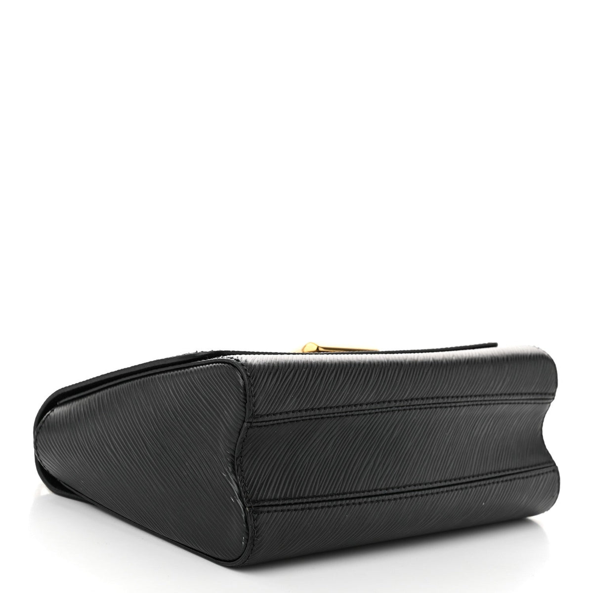 Epi Twist Top Handle Shoulder Bag MM Black