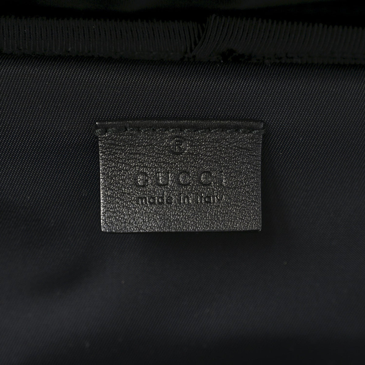 GG Supreme Monogram Four Wheel Suitcase Black