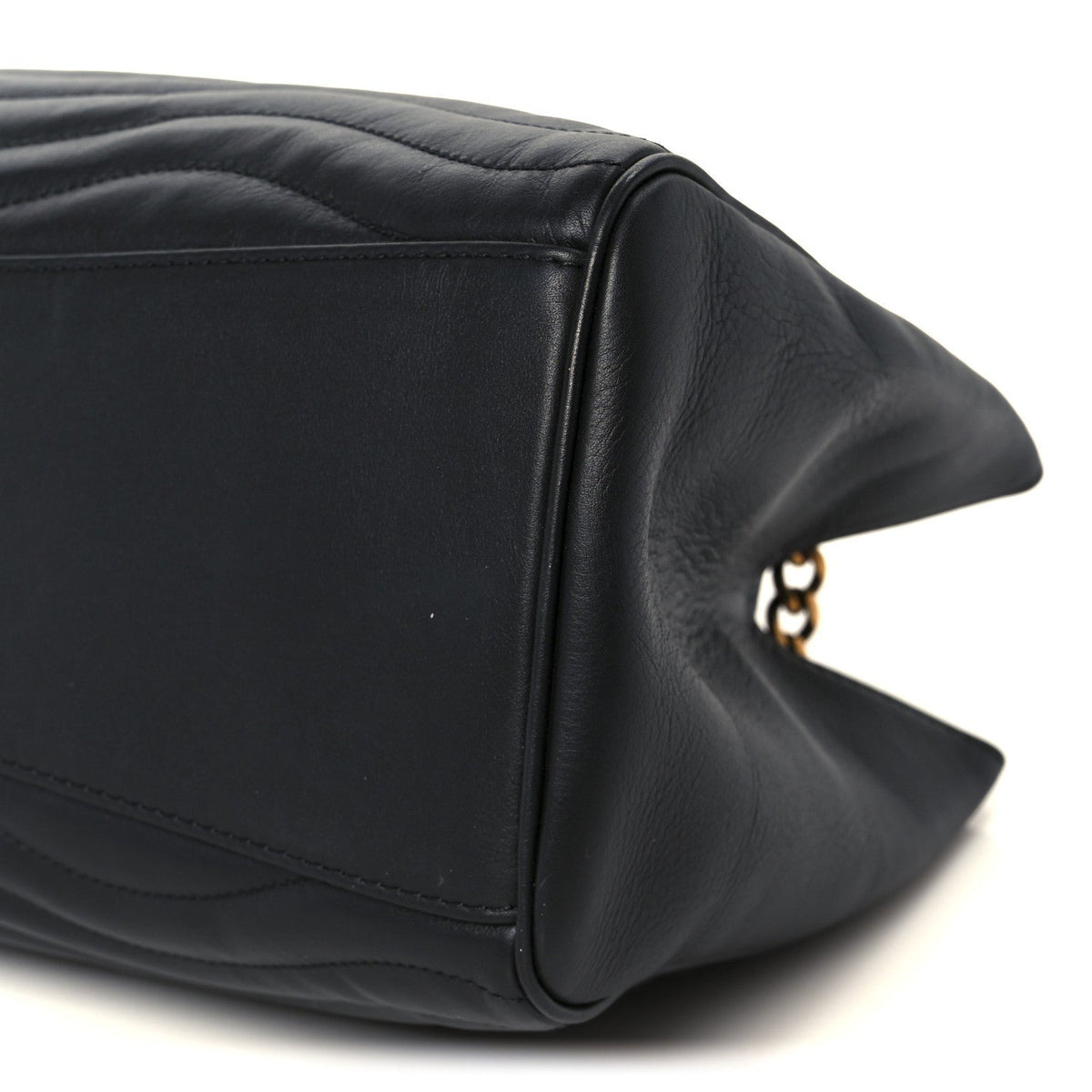 Calfskin New Wave Chain Tote Black