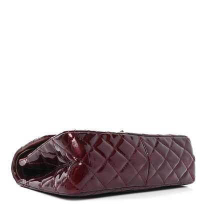 Patent Quilted 2.55 Reissue 226 Flap Burgundy