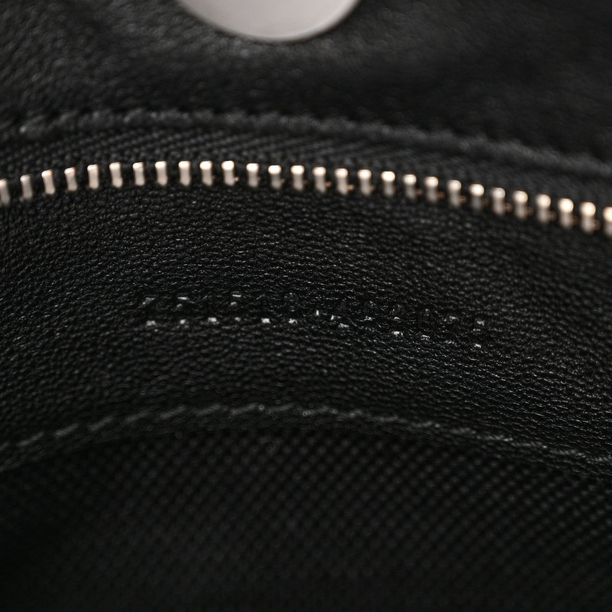 Sakai Be Green Calfskin Diagonal Stitched Small Blondie Tote Black