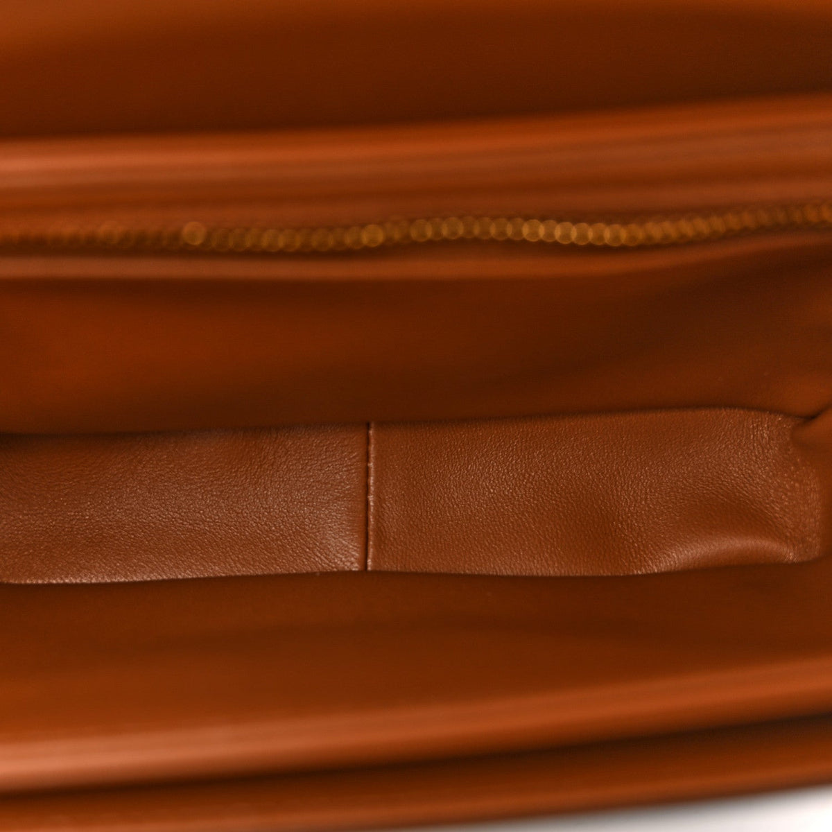 Calfskin Triomphe Canvas Teen Triomphe Bag Tan
