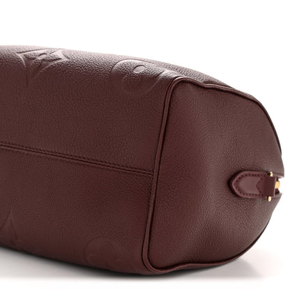 Empreinte Monogram Giant Speedy Bandouliere 25 Wine