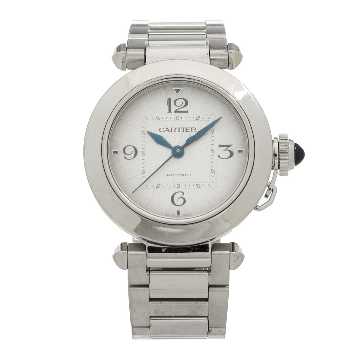 Stainless Steel 35mm Pasha C Big Date Automatic Watch