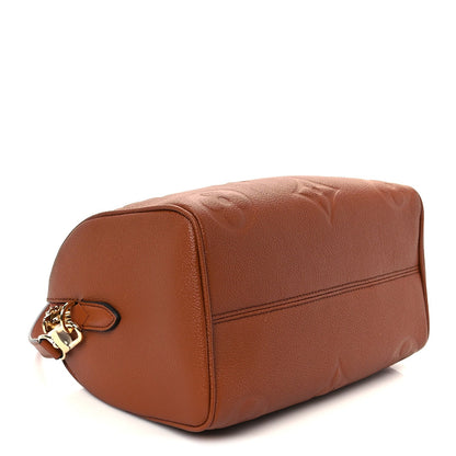 Empreinte Monogram Giant Speedy Bandouliere 25 Cognac