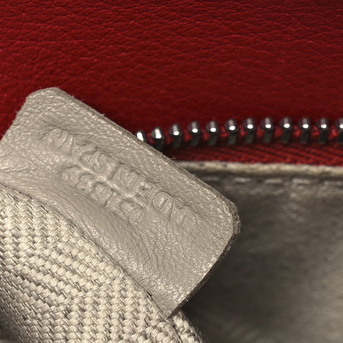 Calfskin Mini Puzzle Bag Pomodoro