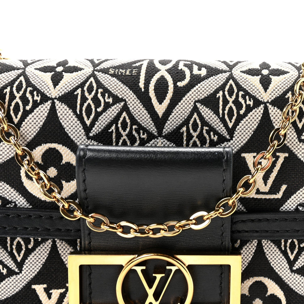 Jacquard Since 1854 Dauphine Chain Wallet Grey