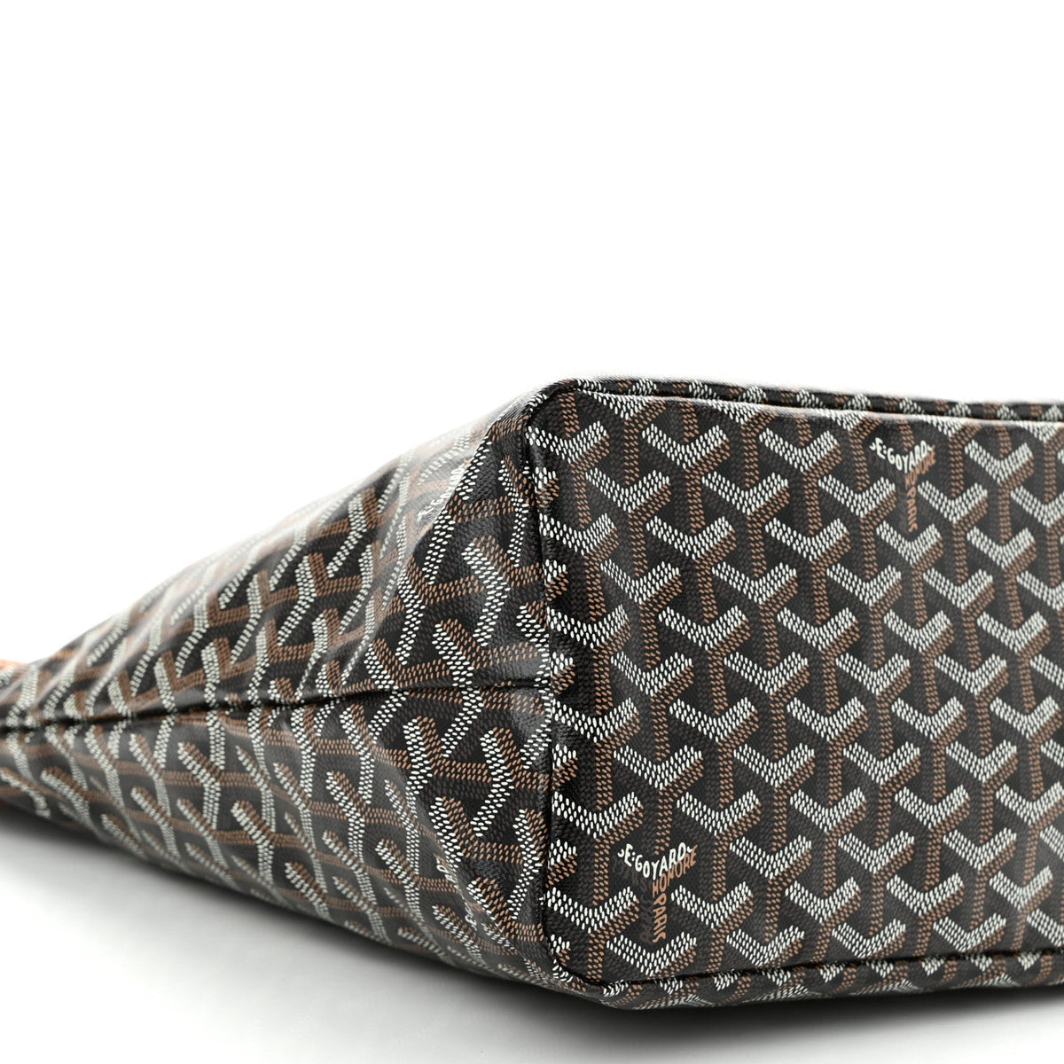 Goyardine Boheme Hobo Black Gold