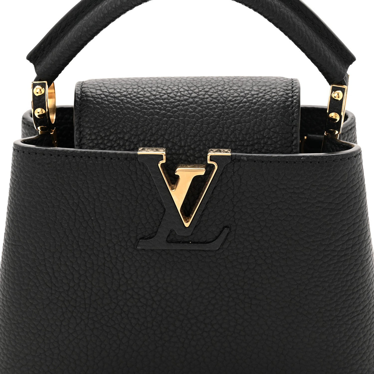 Taurillon Mini Capucines Black