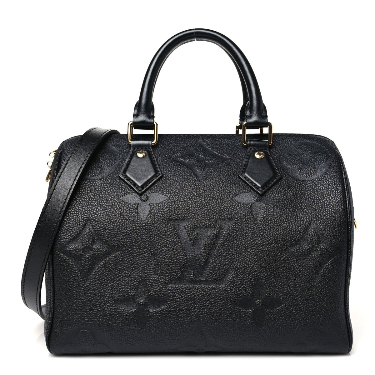 Empreinte Monogram Giant Speedy Bandouliere 25 Black