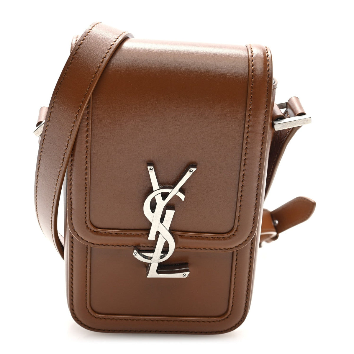 Smooth Calfskin Mini Solferino Satchel Fox