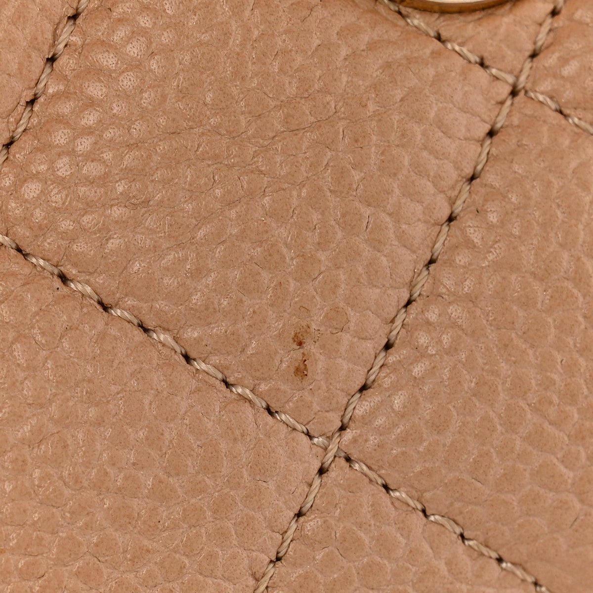Caviar Quilted Small CC Filigree Flap Beige Black