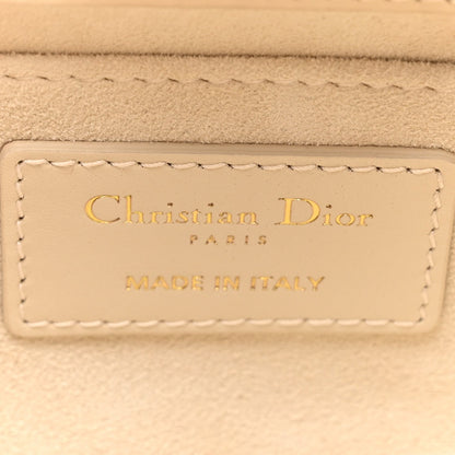 Calfskin Small Key Shoulder Bag Dusty Ivory