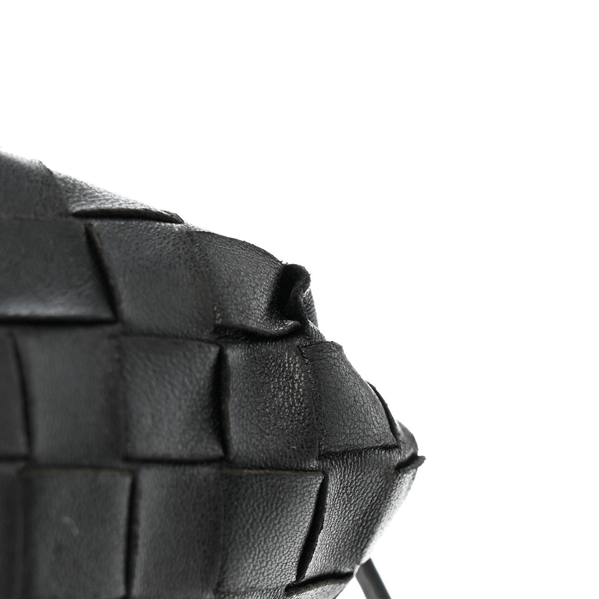 Nappa Intrecciato The Mini Pouch Black