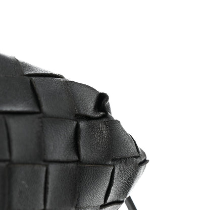 Nappa Intrecciato The Mini Pouch Black