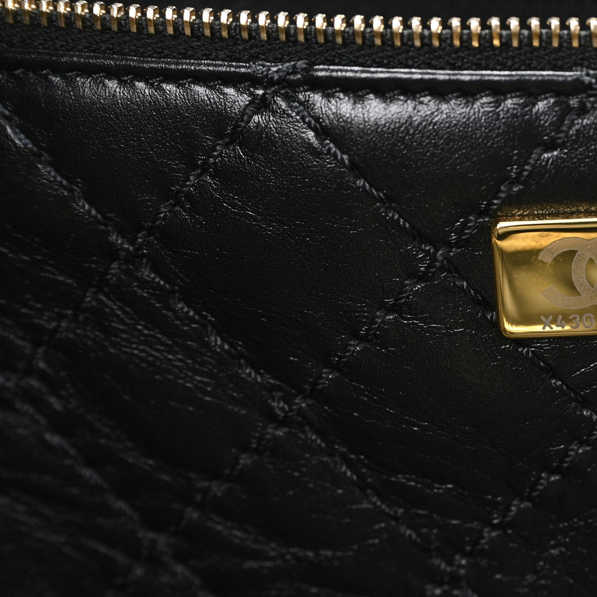 Calfskin Tweed Medium Deauville Tote Black Multicolor