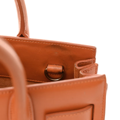 Calfskin Nano Sac De Jour Orange