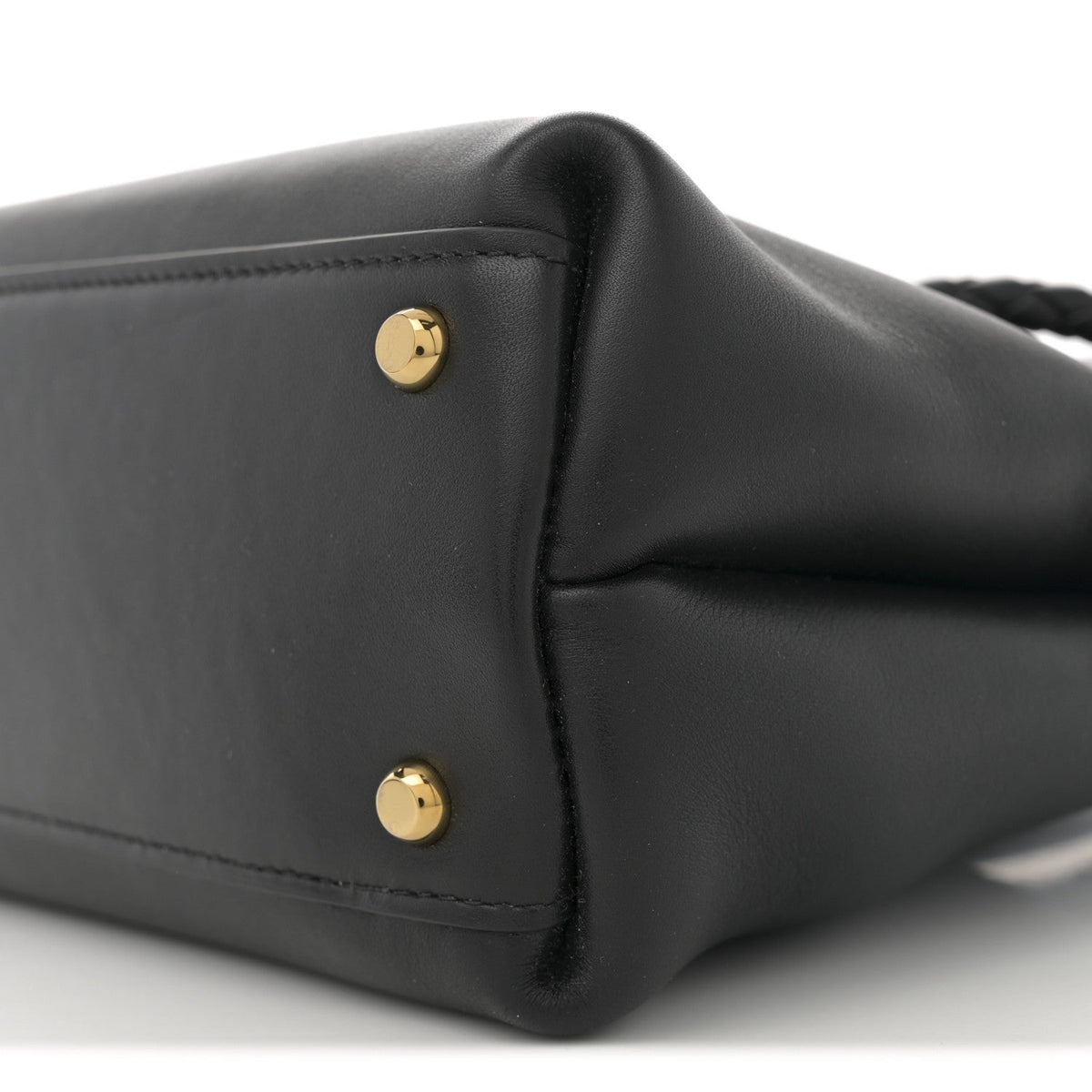 Silky Calfskin Small Ciao Ciao Black
