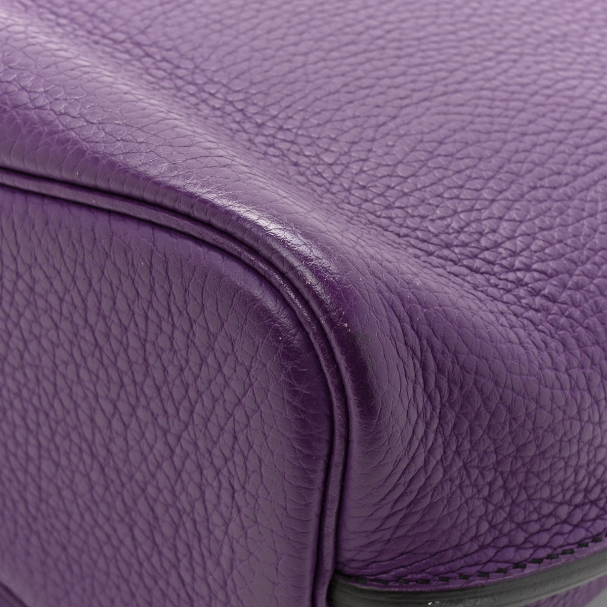 Taurillon Clemence Verso So Kelly 22 Ultraviolet Bleu Obscur