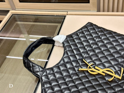 Women Saint Laurent Icare Maxi Shopping Bag In Quilted