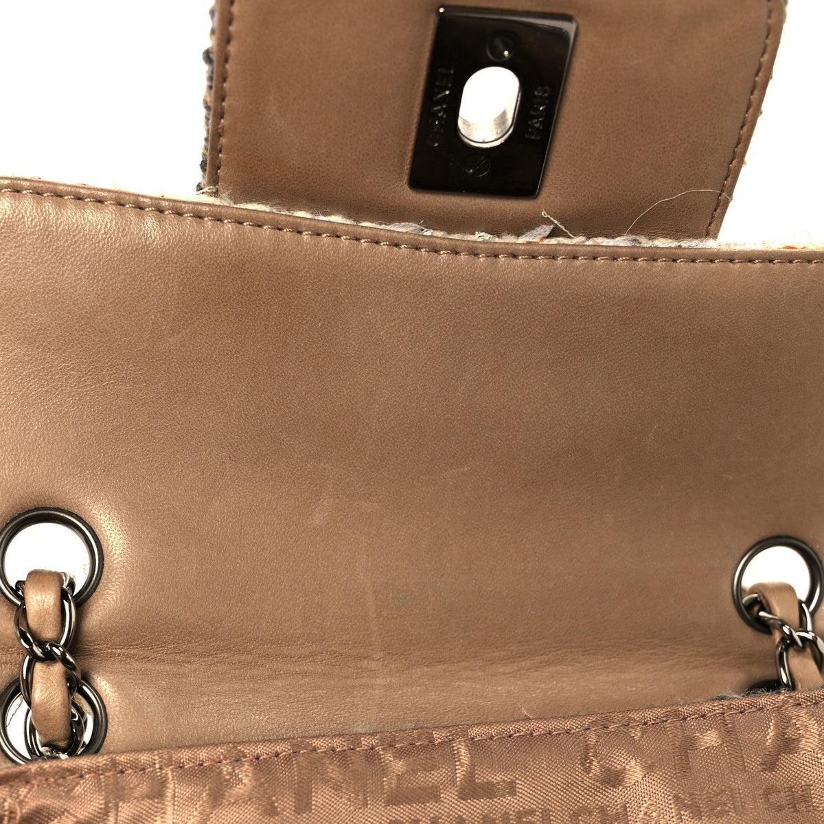 Tweed Small Fantasy Flap Grey