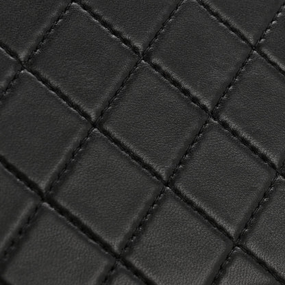 Lambskin Quilted Coco Click Bag Black