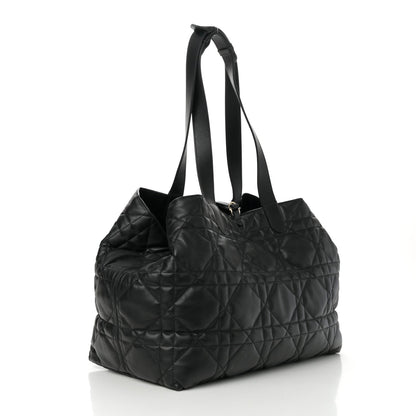 Calfskin Macrocannage Large Toujours Black