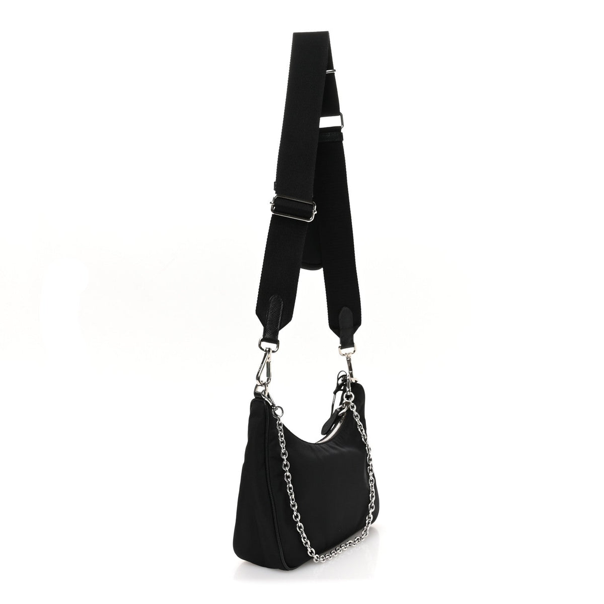 Nylon Re-Edition 2005 Shoulder Bag Black