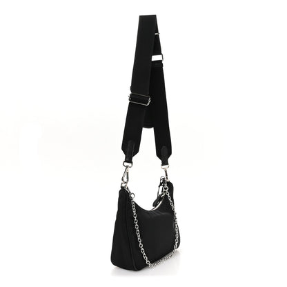 Nylon Re-Edition 2005 Shoulder Bag Black