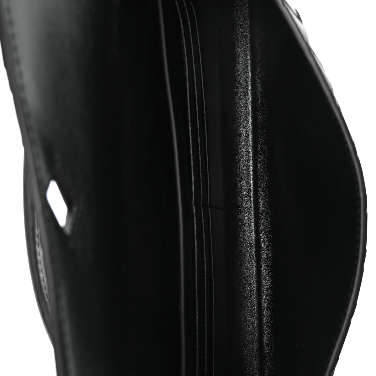 Nappa Intrecciato Long Andiamo Top Handle Clutch Black